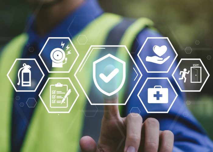 Work,Safety,Concept.safety,Icon.first,Secure,Rules.,Regulations,And,Standard,In